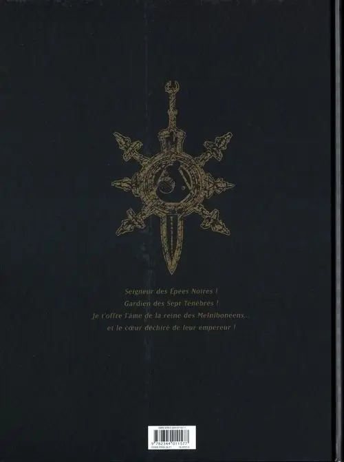 Verso de l'album Elric Tome 2 Stormbringer