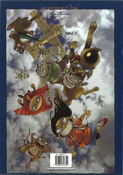 Verso de l'album Les aventures d'Irial Tome 2 Rufus le Loup