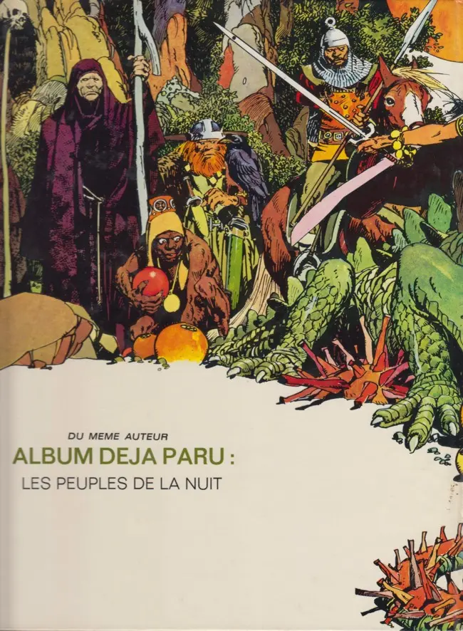 Verso de l'album Haxtur Tome 2 Le pays des maléfices