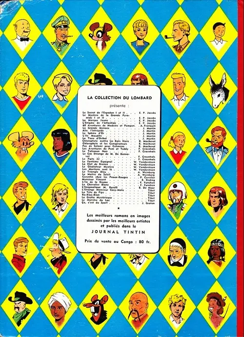 Verso de l'album Modeste et Pompon Tome 1 60 aventures de Modeste et Pompon