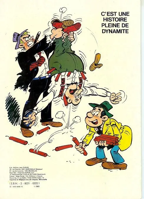 Verso de l'album Sammy Tome 1 Bons vieux pour les gorilles et robots pour les gorilles