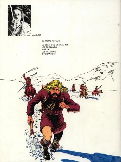 Verso de l'album Simon du Fleuve Tome 1 Le clan des Centaures