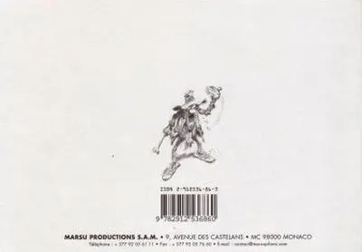 Verso de l'album Tronches à gogo