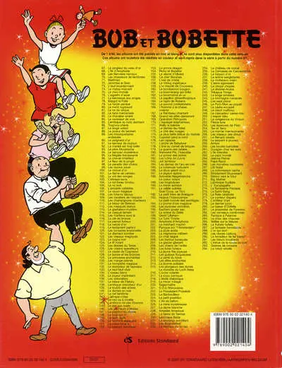 Verso de l'album Bob et Bobette Tome 294 Le robot rebelle