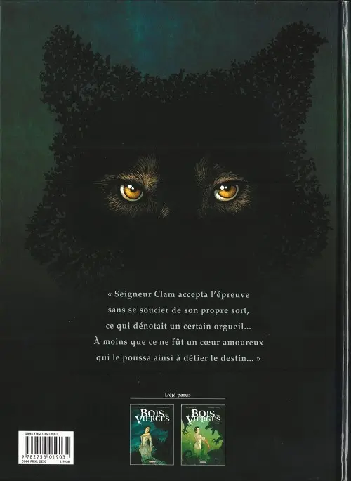 Verso de l'album Le Bois des Vierges Tome 2 Loup