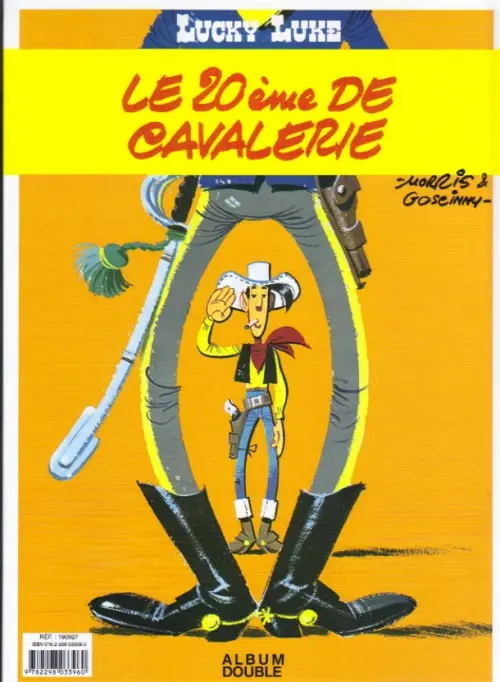 Verso de l'album Lucky Luke Tomes 26 et 27 Les Dalton se rachètent / Le 20ème de cavalerie