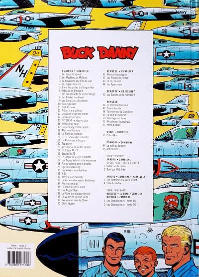Verso de l'album Buck Danny One-Shot Les oiseaux noirs Tome 2/2