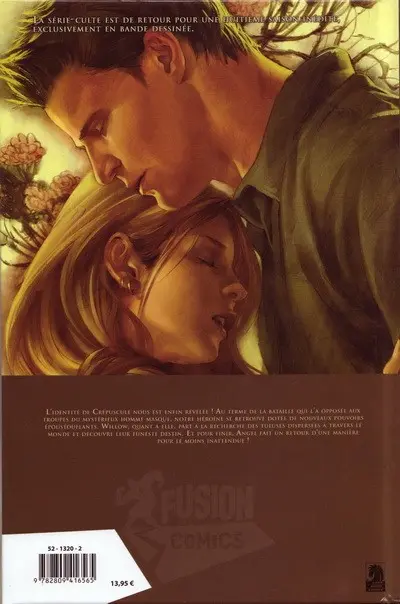 Verso de l'album Buffy contre les vampires - Saison 08 Tome 7 Crépuscule