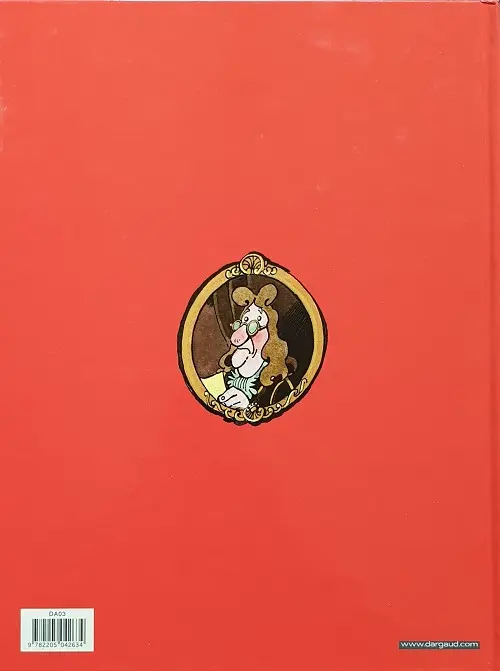 Verso de l'album Au loup !