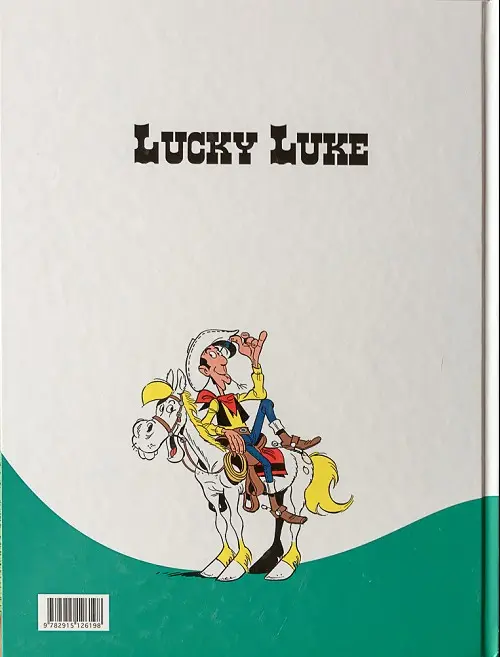 Verso de l'album Lucky Luke Tome 21 Les collines noires