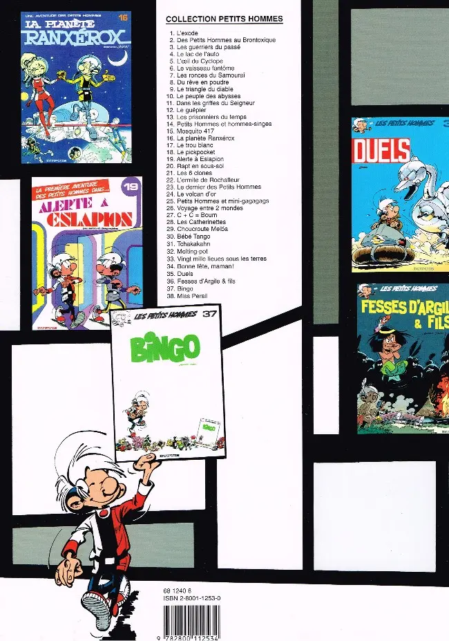 Verso de l'album Les Petits hommes Tome 19 Alerte à Eslapion