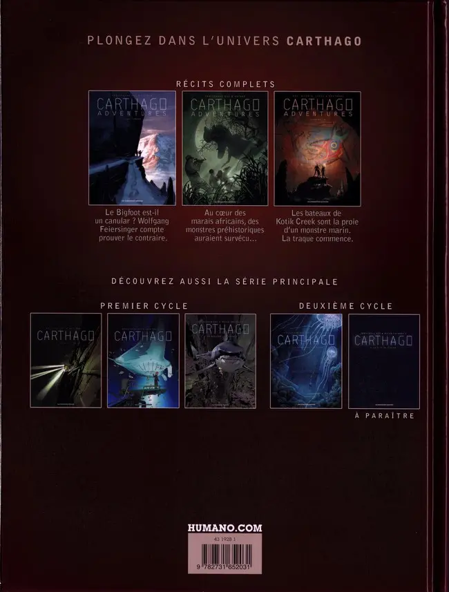 Verso de l'album Carthago Adventures Tome 3 Aipaloovik