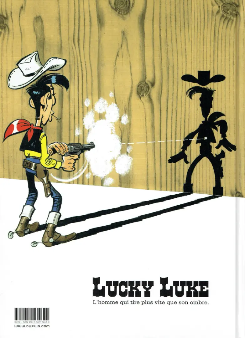 Verso de l'album Lucky Luke Tome 22 Les Dalton dans le blizzard