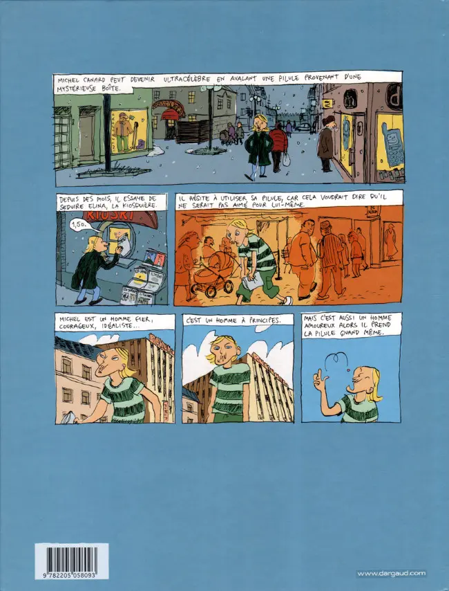 Verso de l'album Célébritiz