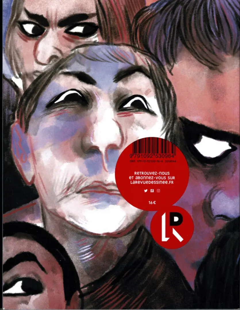 Verso de l'album La Revue dessinée #31