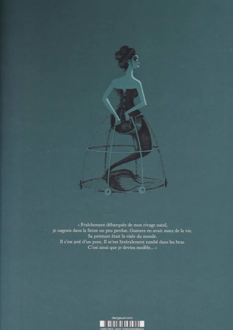 Verso de l'album La Sirène des Pompiers