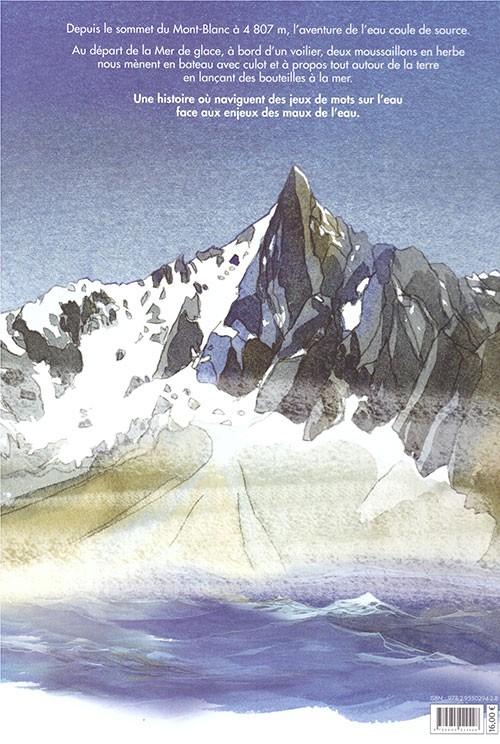 Verso de l'album Chamonix Mont-Blanc Tome 6 Le voyage de la mer de glace