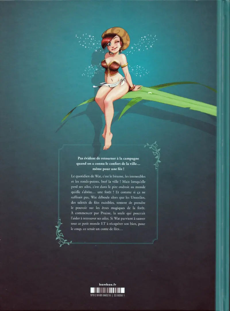 Verso de l'album Wat Tome 1 La fée qui avait perdu ses ailes