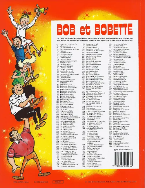 Verso de l'album Bob et Bobette Tome 92 La mariée est trop belle