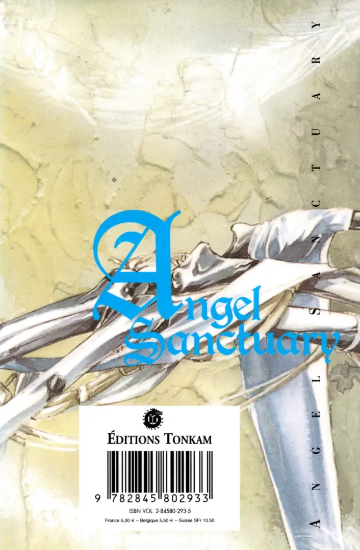 Verso de l'album Angel Sanctuary 19