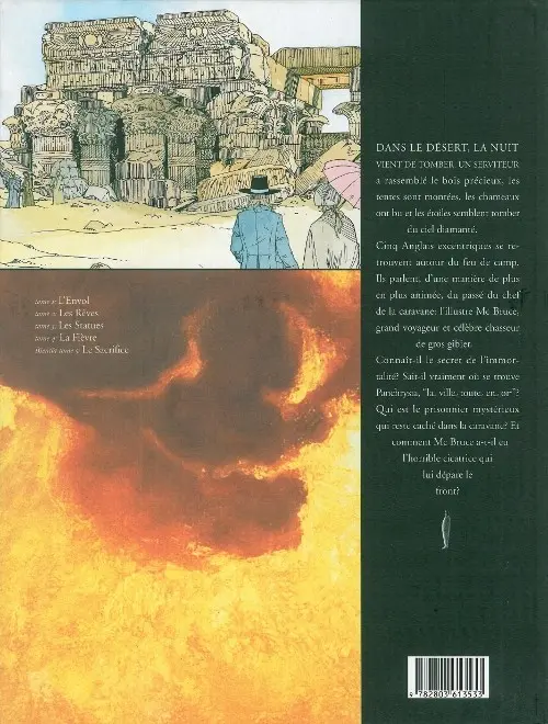 Verso de l'album Les Chroniques de Panchrysia Tome 4 La fièvre