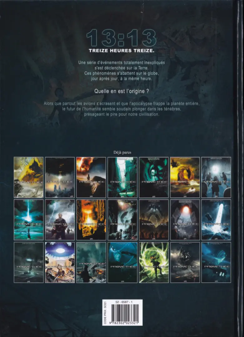 Verso de l'album Prométhée Tome 6 L'Arche