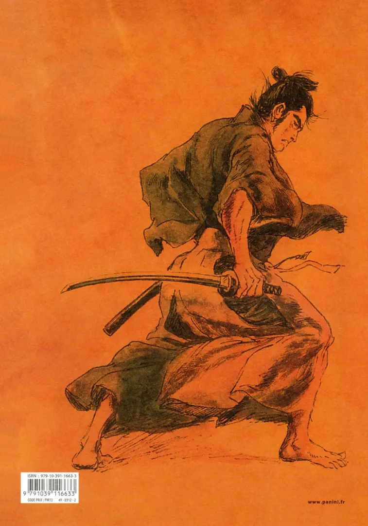 Verso de l'album Lone Wolf & Cub 7