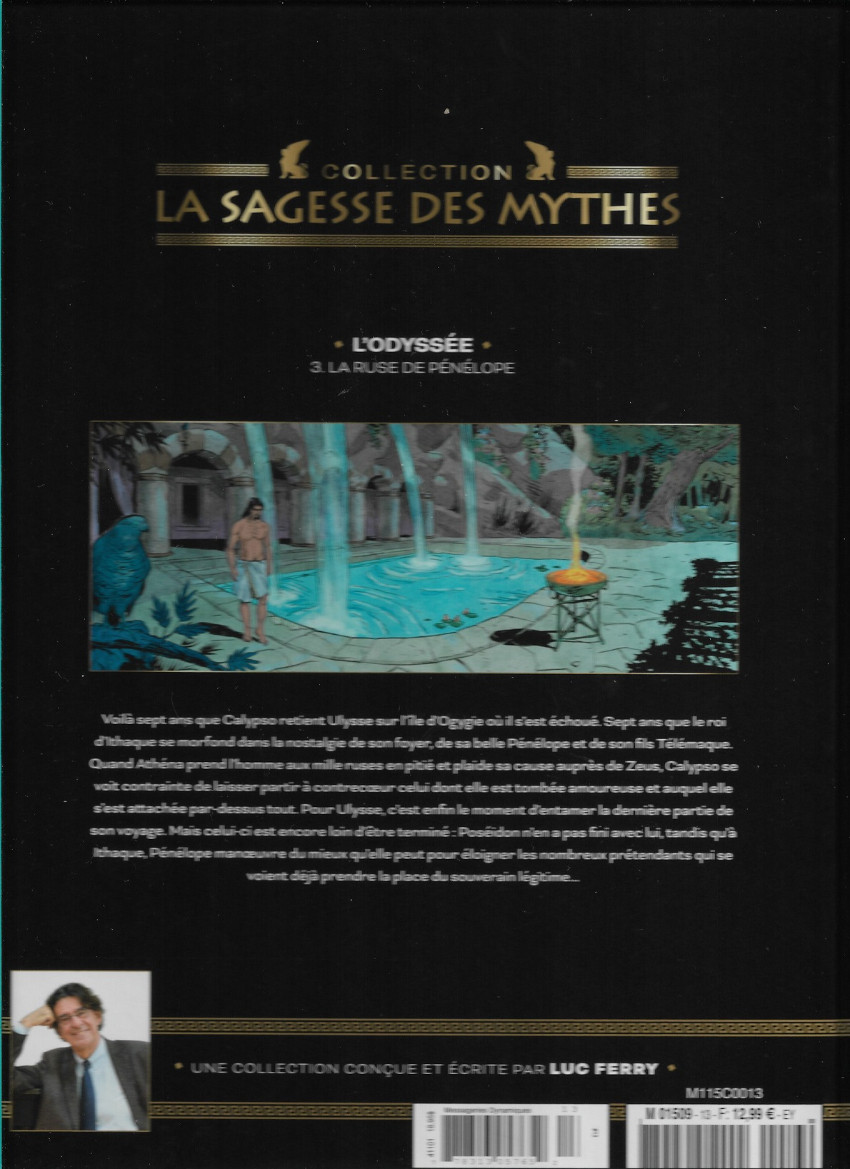 Verso de l'album La sagesse des Mythes - La collection 35 L'Odyssée - 3 : La ruse de Pénélope
