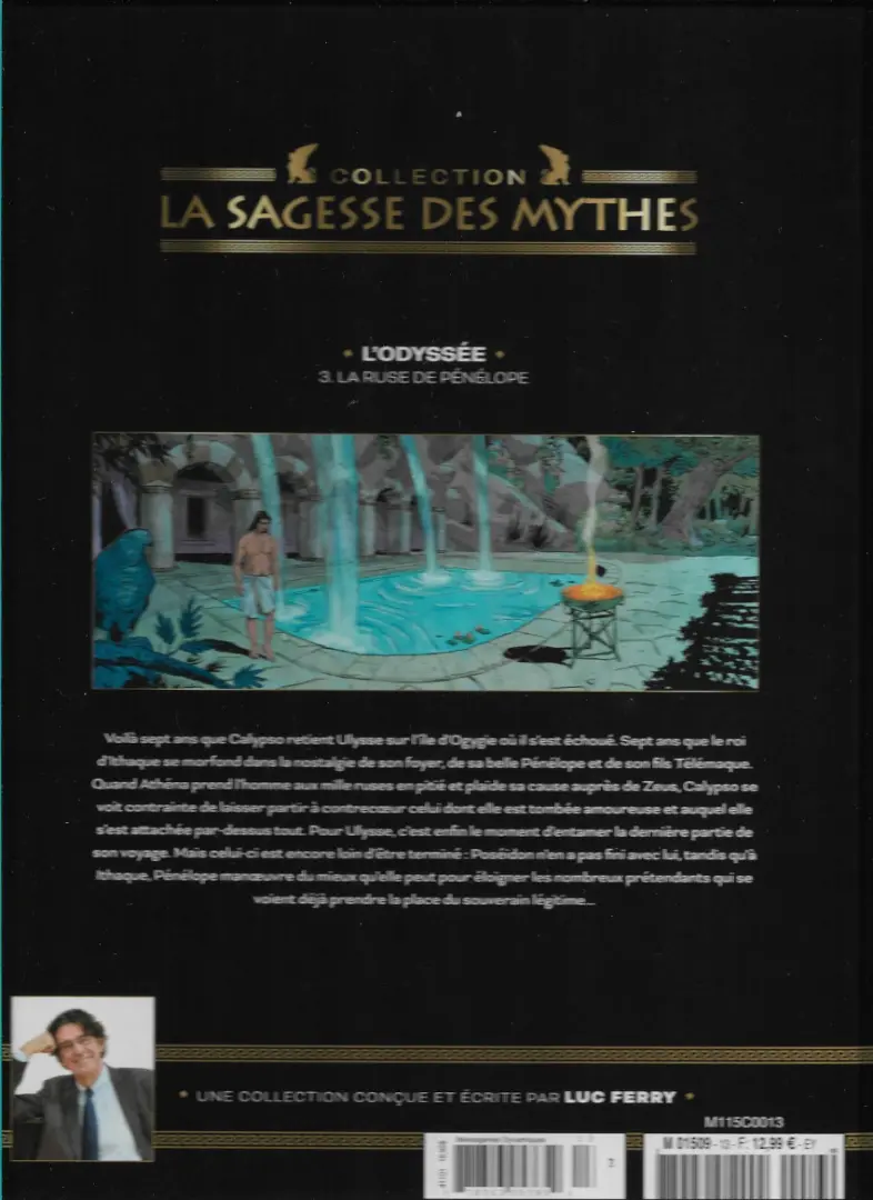 Verso de l'album La sagesse des Mythes - La collection 35 L'Odyssée - 3 : La ruse de Pénélope