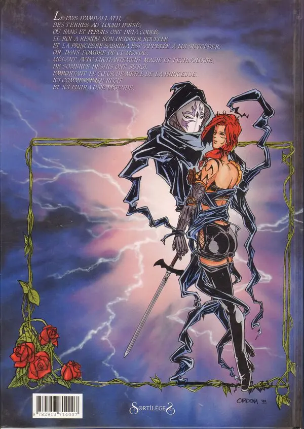 Verso de l'album Le Cœur de Xatim Tome 1 Le Wizom