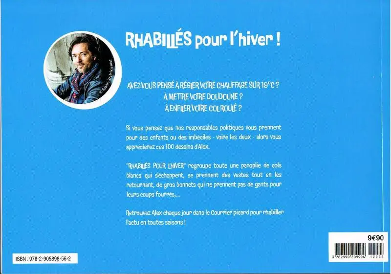 Verso de l'album Rhabillés pour l'hiver ! La rétro 2022 en 100 dessins