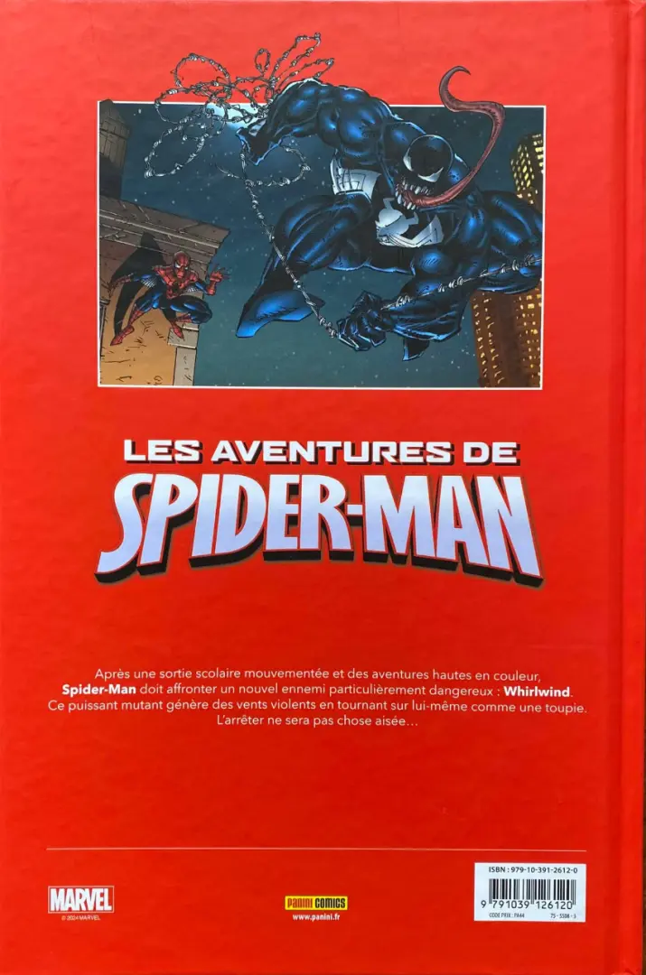 Verso de l'album Les aventures de Spider-Man 2 Un tourbillon d'aventures