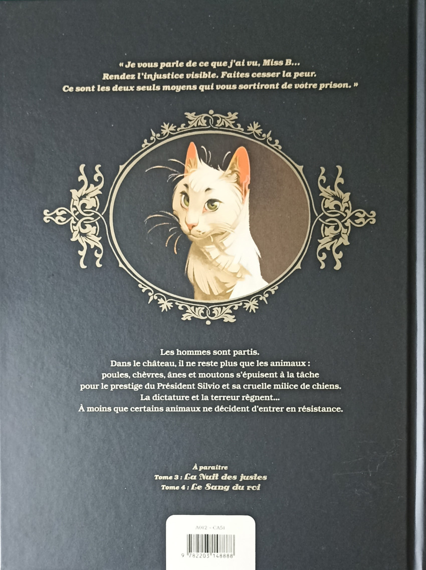 Verso de l'album Le Château des animaux Tome 1 Miss Bengalore