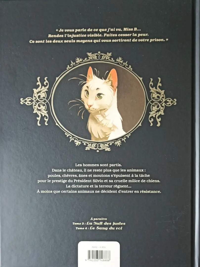 Verso de l'album Le Château des animaux Tome 1 Miss Bengalore