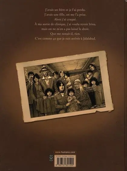 Verso de l'album El Niño Tome 6 Le Vent des 120 jours