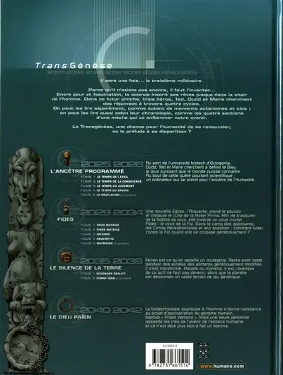 Verso de l'album Fides Tome 4 Redemptio