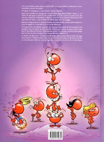 Verso de l'album Les Fourmidables Tome 1 Des fourmis dans les jambes