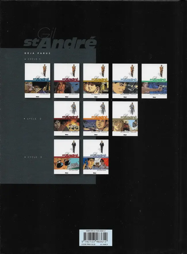 Verso de l'album Gil St André Tome 10 Jeu de dupes