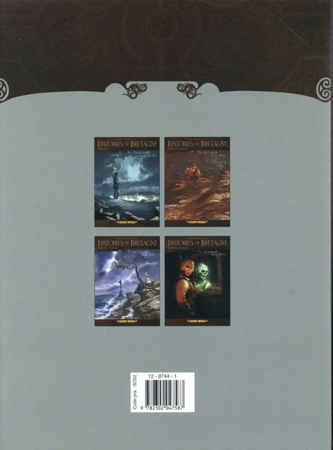 Verso de l'album Histoires de Bretagne Intégrale tomes 5 à 8