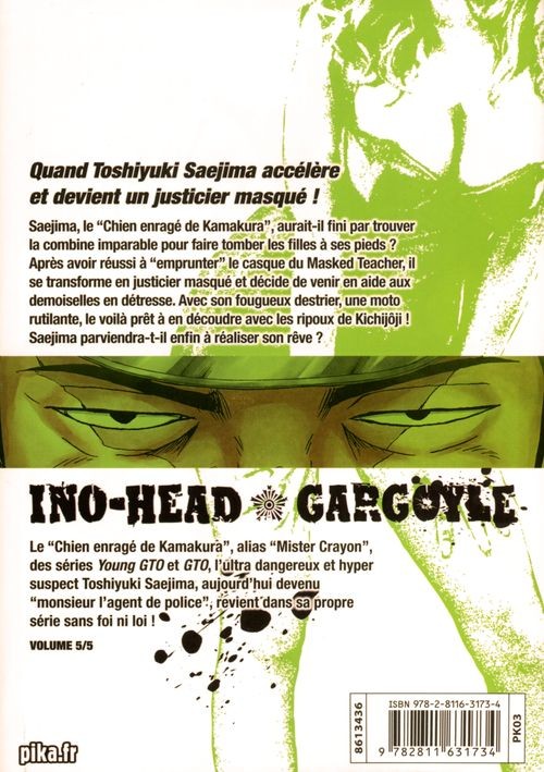 Verso de l'album Ino-Head Gargoyle 5