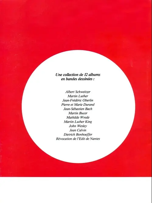 Verso de l'album Jean-Frédéric Oberlin