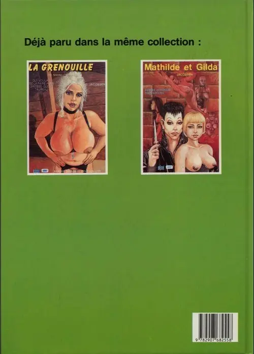 Verso de l'album Le Loup et l'agnelle