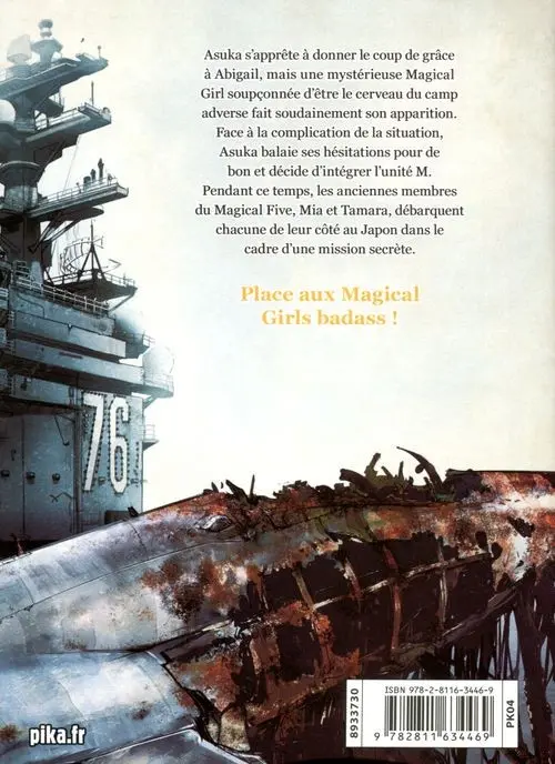 Verso de l'album Magical Task Force Asuka 03