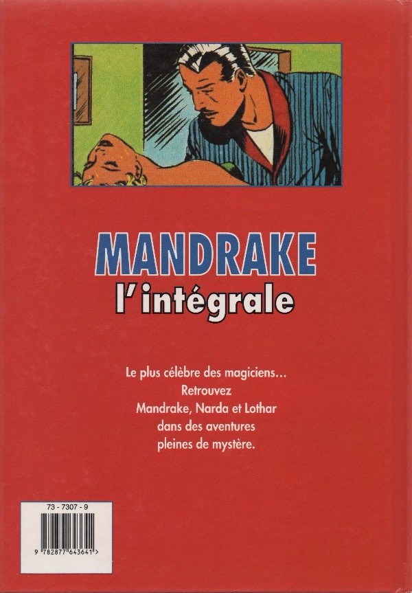 Verso de l'album Mandrake le magicien L'Intégrale Tome 7 Le Chancelier de Fer