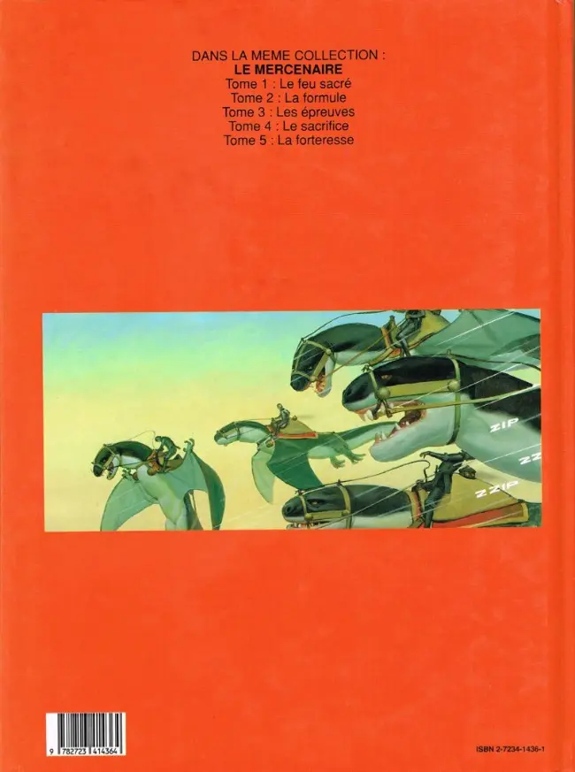 Verso de l'album Le Mercenaire Tome 5 La forteresse