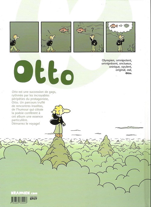 Verso de l'album Otto Tome 1