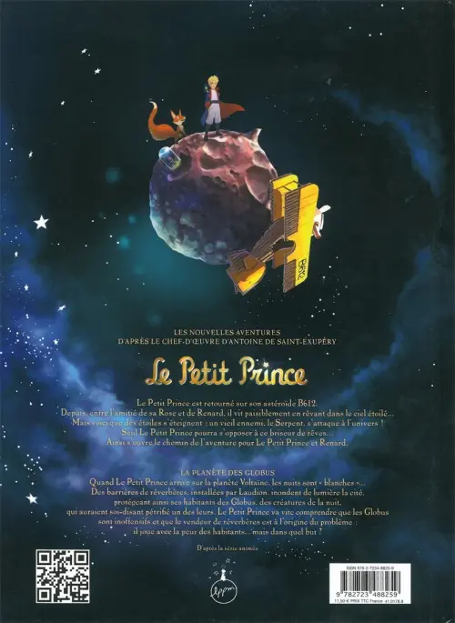 Verso de l'album Le Petit Prince - Les Nouvelles Aventures Tome 6 La Planète des Globus