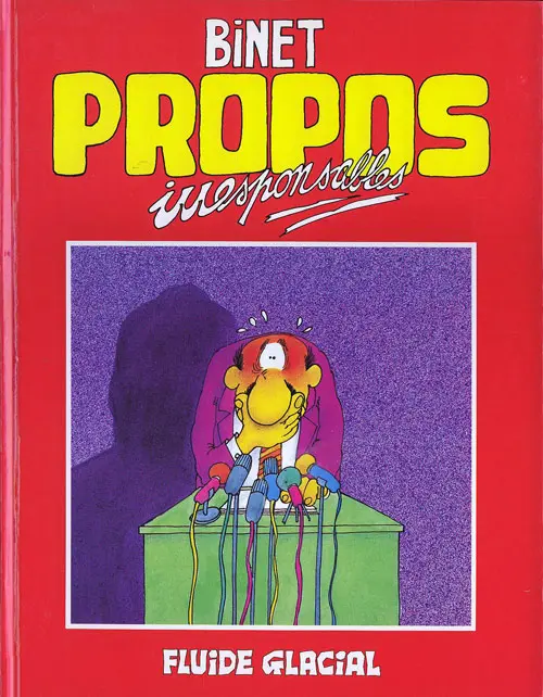 Couverture de l'album Propos irresponsables Tome 1