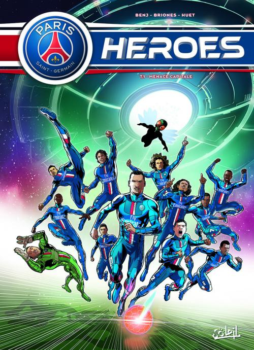 Couverture de l'album PSG Heroes Tome 1 Menace capitale