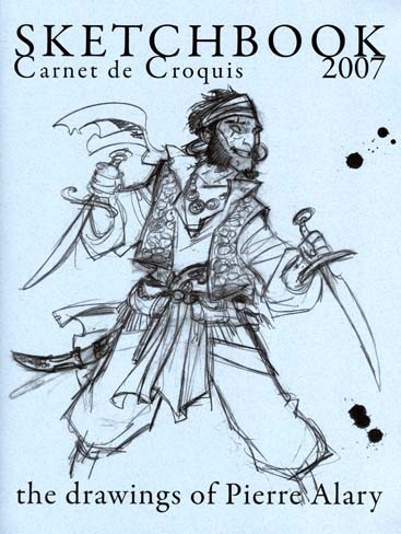 Couverture de l'album Sketchbook - Carnet de Croquis : the drawings of Pierre Alary Tome 2 Sketchbook - Carnet de Croquis : the drawings of Pierre Alary (2007)